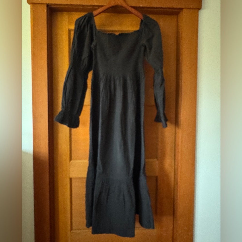 Quince Cotton Gauze Maternity Smocked Midi Dress, NWT, Various
